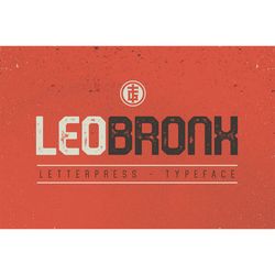 leo bronx font