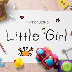 little girl font