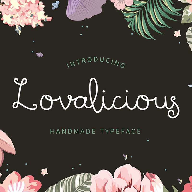 Lovalicious Font 0