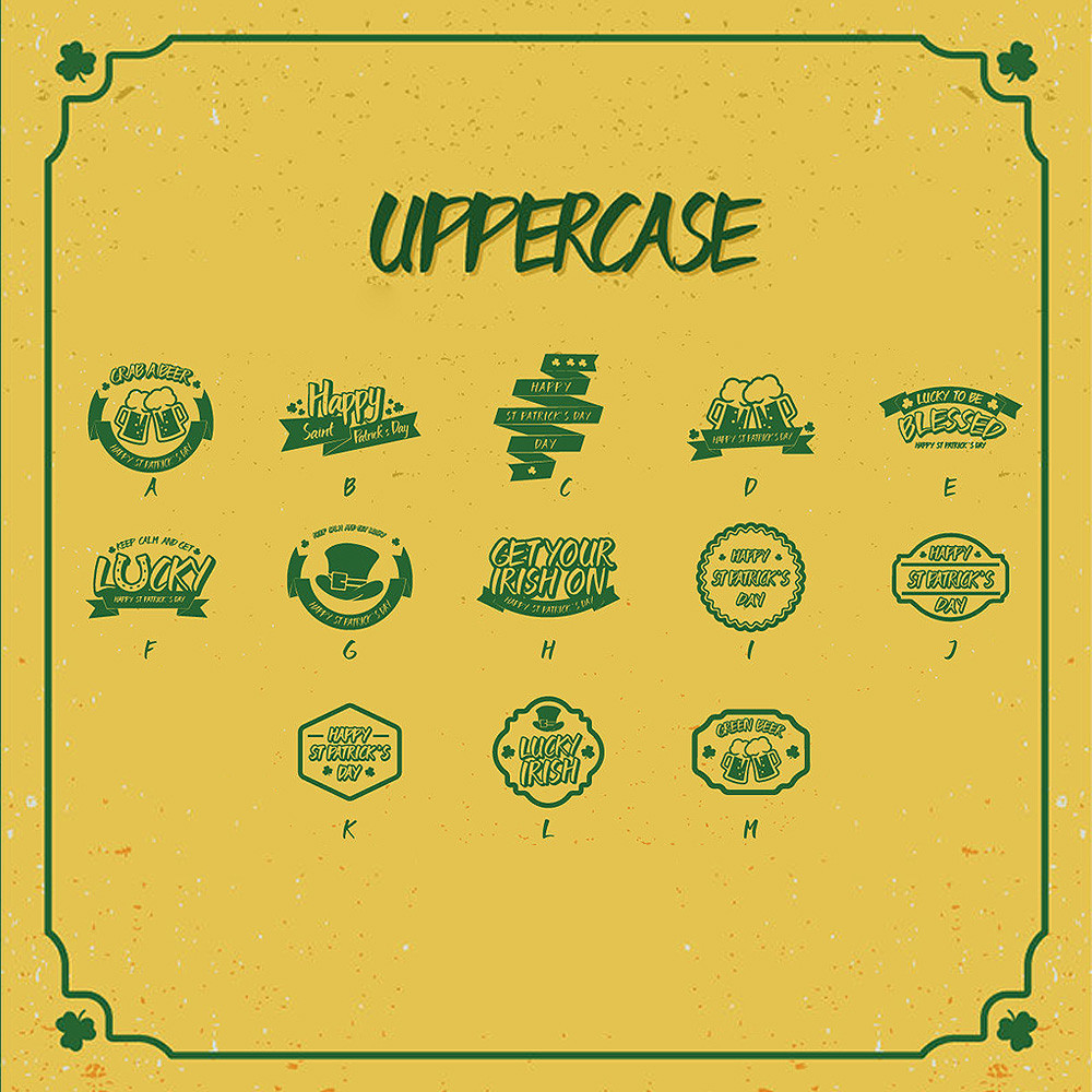 Lucky Irish Dingbats Font 4