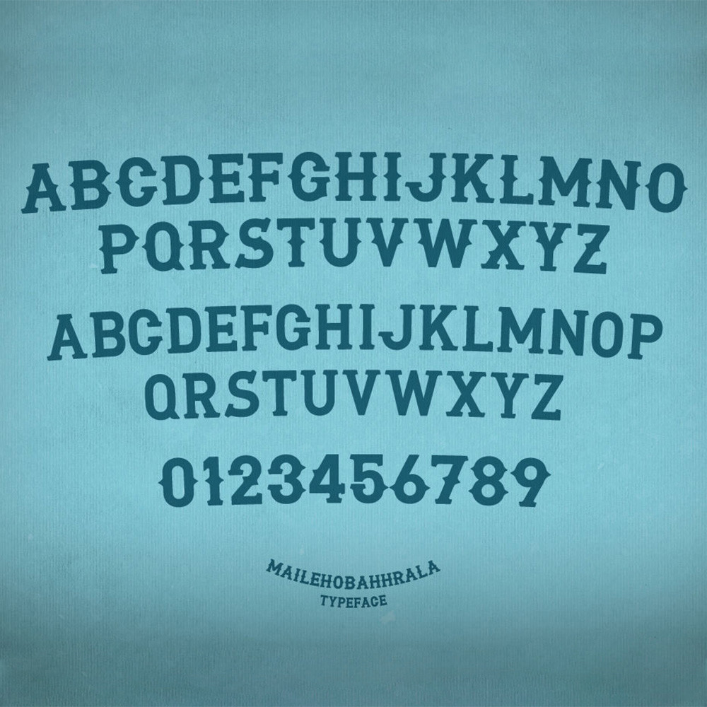 MaiLehoBahhrala Font 1