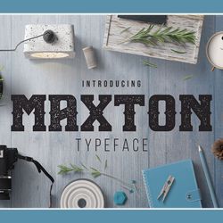 maxton font