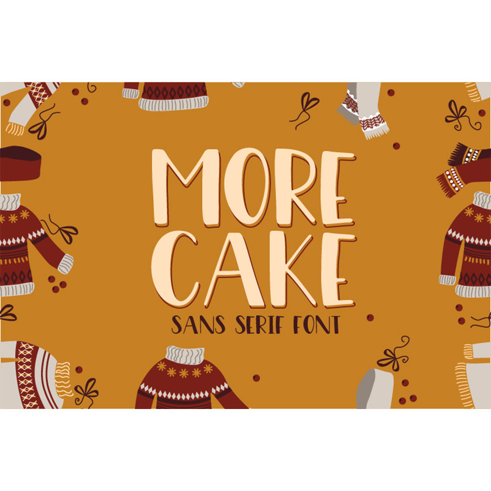 More Cake Font 0
