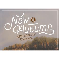 new autumn font