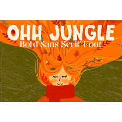 ohh jungle font