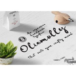 oliemolly font