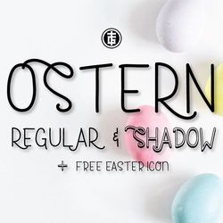 ostern font