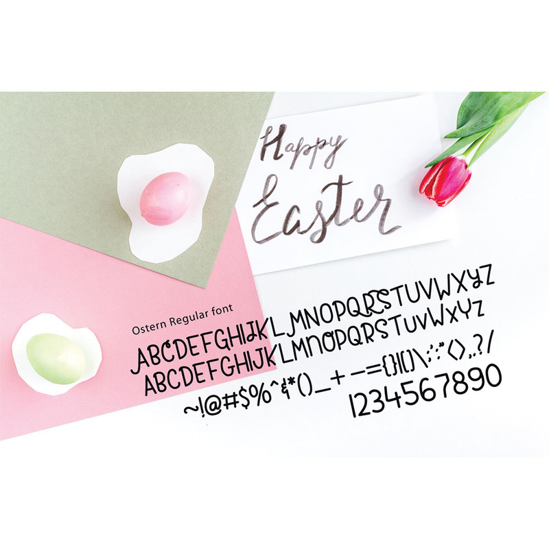 Ostern Font 2