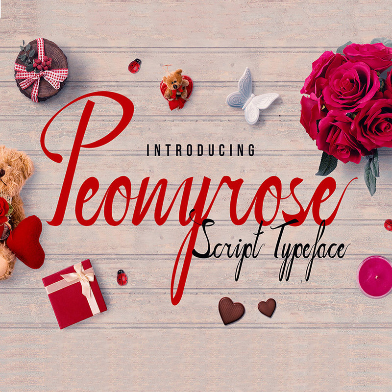 Peonyrose Font 0