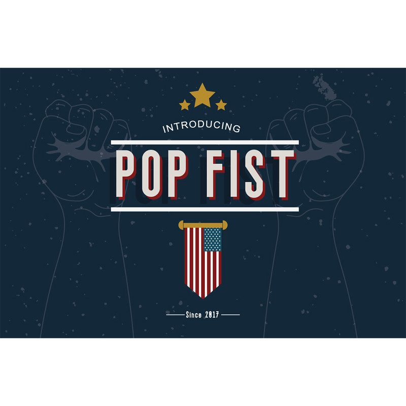 Pop Fist Font 0
