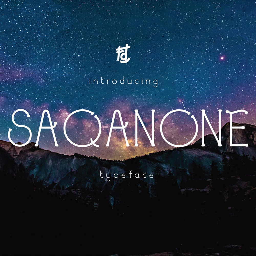 SAQANONE Font 0