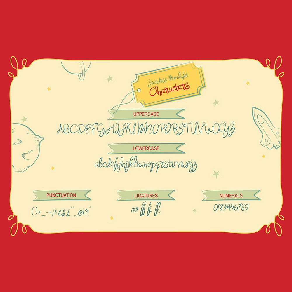 Stardust Moonlight Font 1