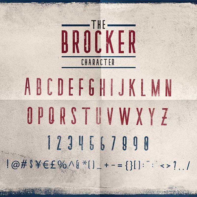 The Brocker Font 1