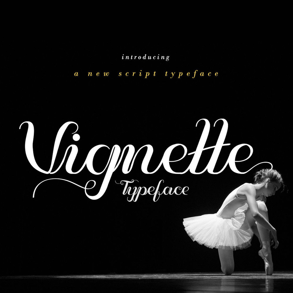 Vignette Script Font 0