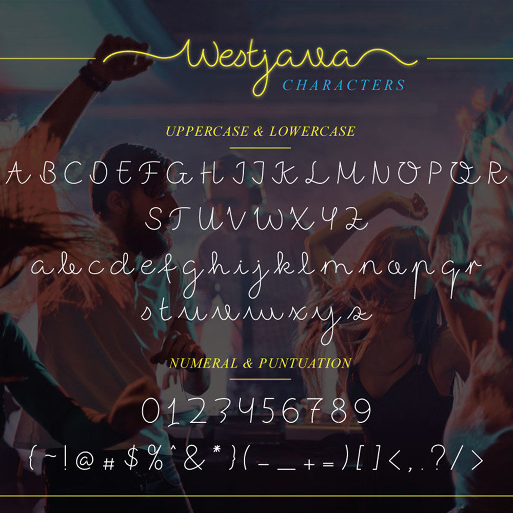 Westjava Font 1