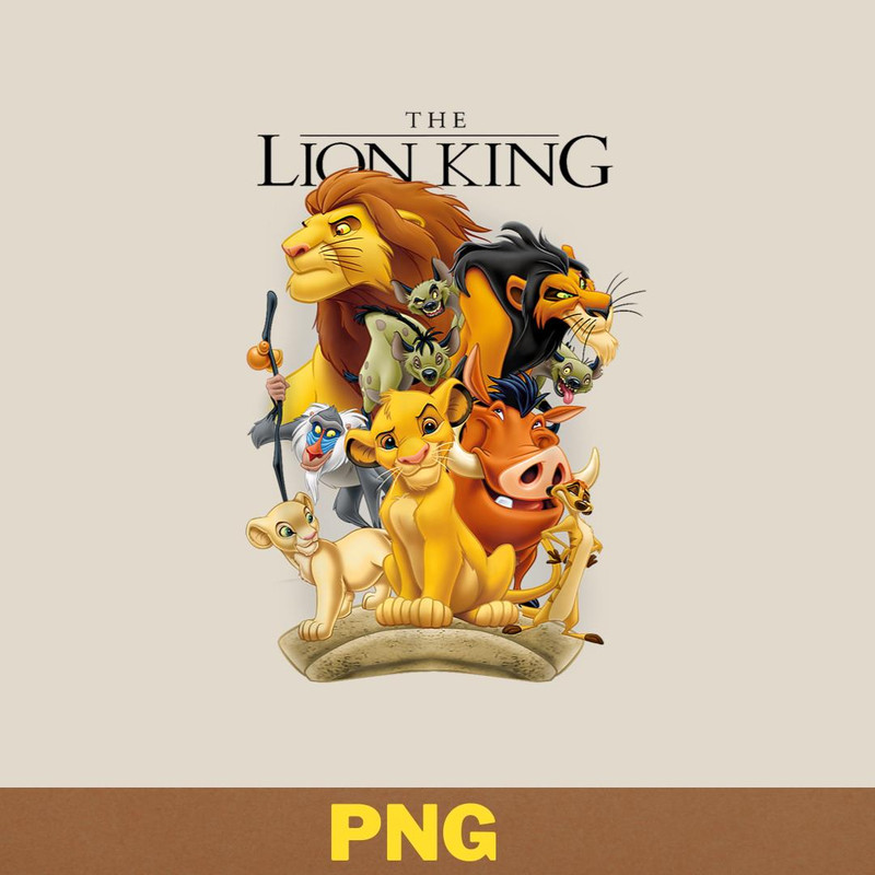 The Lion King Download PNG, The Lion King PNG, The Lion King Digital Png Files.jpg