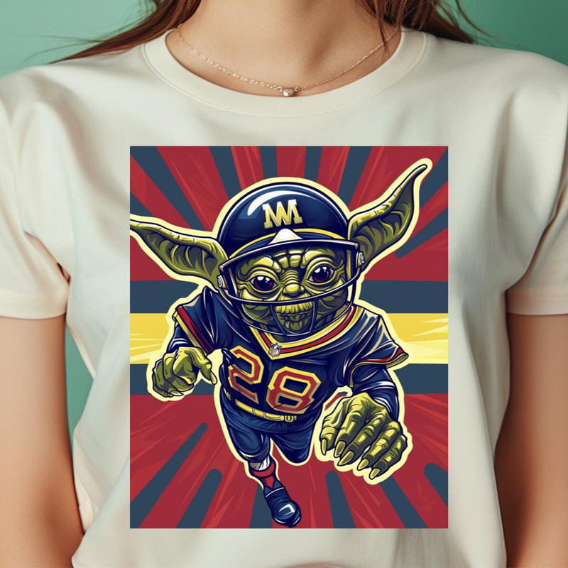 Jedi Vs Brewers Epic Battle PNG, Yoda Vs Milwaukee Brewers logo PNG, Yoda Vs Milwaukee Digital Png Files.jpg