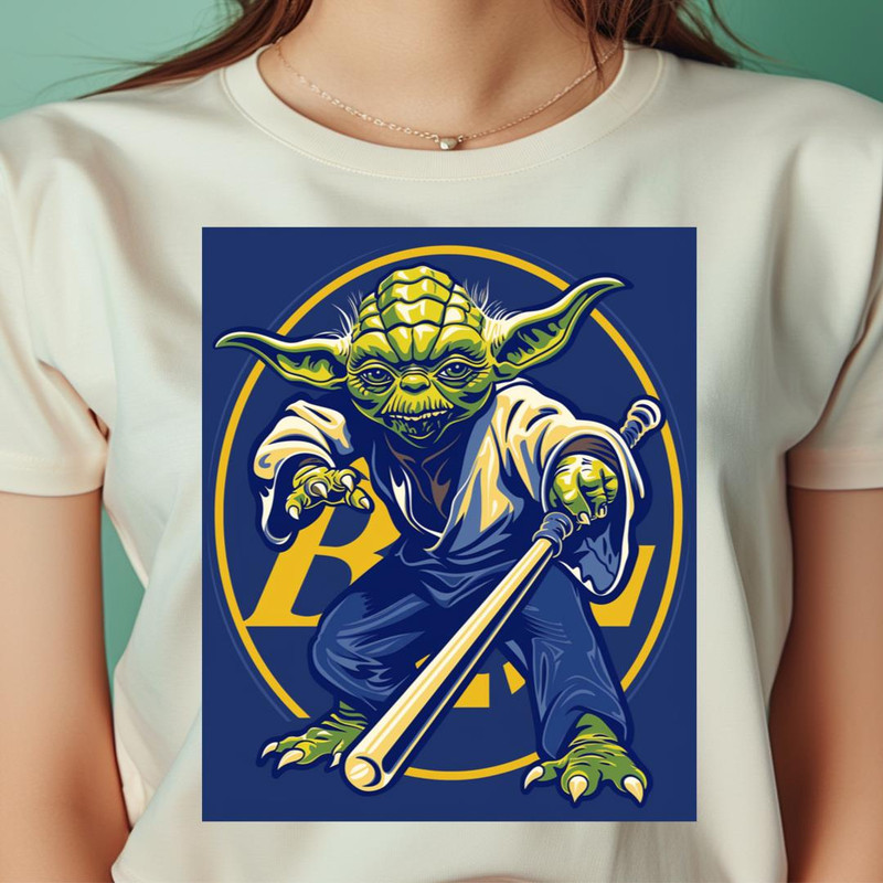Yodas Impact On Brewers Logo PNG, Yoda Vs Milwaukee Brewers logo PNG, Yoda Vs Milwaukee Digital Png Files.jpg