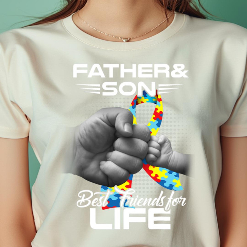 Autism Dad Father Celebrating Diversity PNG, Autism Awareness PNG.jpg