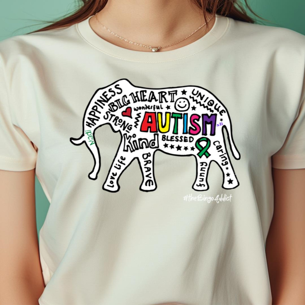Autism Elephant Spreading Knowledge PNG, Autism Awareness PNG.jpg
