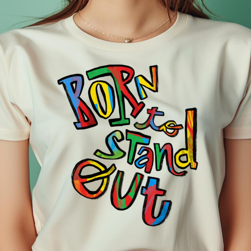 Born To Stand Empowering Voices PNG, Autism Awareness PNG.jpg