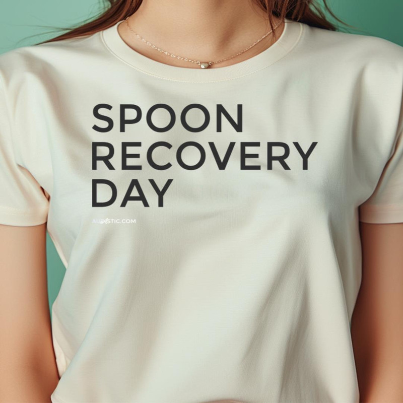Spoon Recovery Day Encouraging Communication PNG, Autism Awareness PNG.jpg