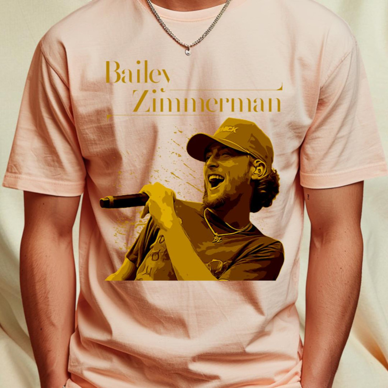 Bailey Zimmerman Retro style T-Shirt_T-Shirt_File PNG.jpg