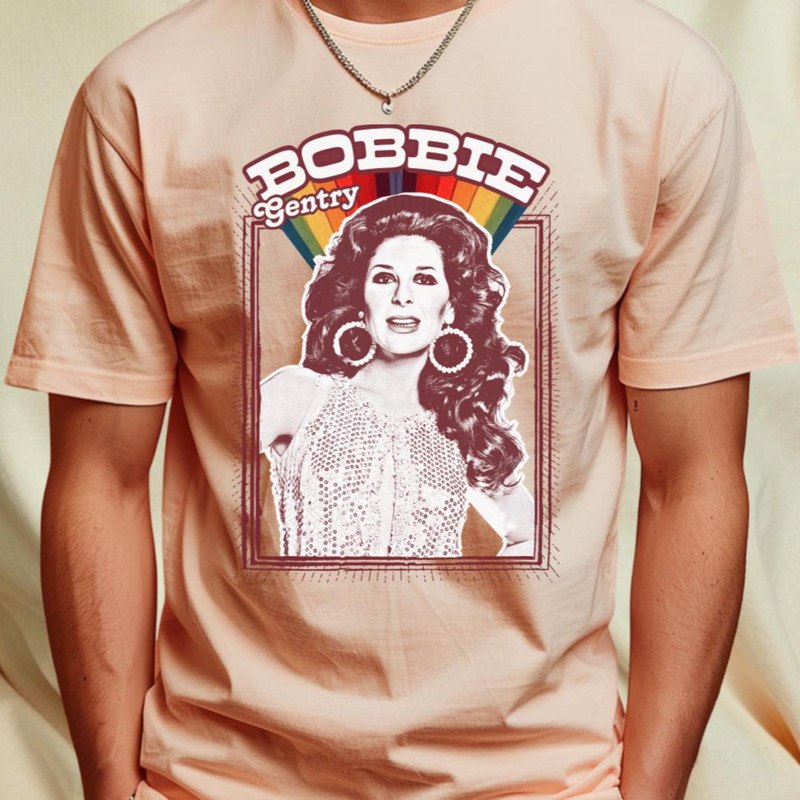 Bobbie Gentry Vintage Style Fan Design T-Shirt by DankFutura1_T-Shirt_File PNG.jpg