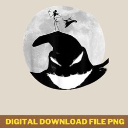 disney jack skellington oogie boogie moon t-shirt.png png, jack skellington png, jack skellington digital png files