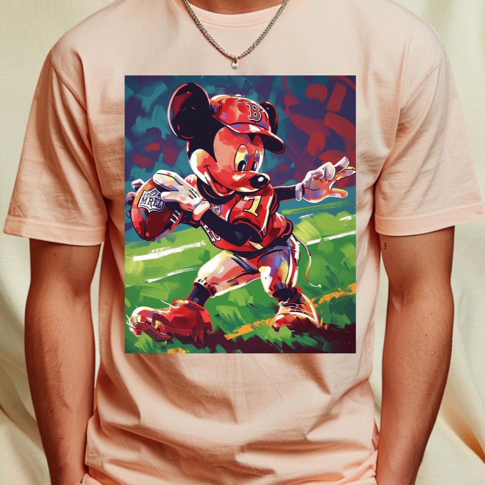 Micky Mouse Vs Boston Red Sox logo (201)_T-Shirt_File PNG.jpg