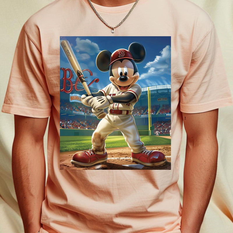 Micky Mouse Vs Boston Red Sox logo (216)_T-Shirt_File PNG.jpg