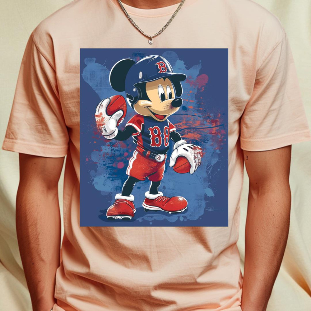 Micky Mouse Vs Boston Red Sox logo (237)_T-Shirt_File PNG.jpg