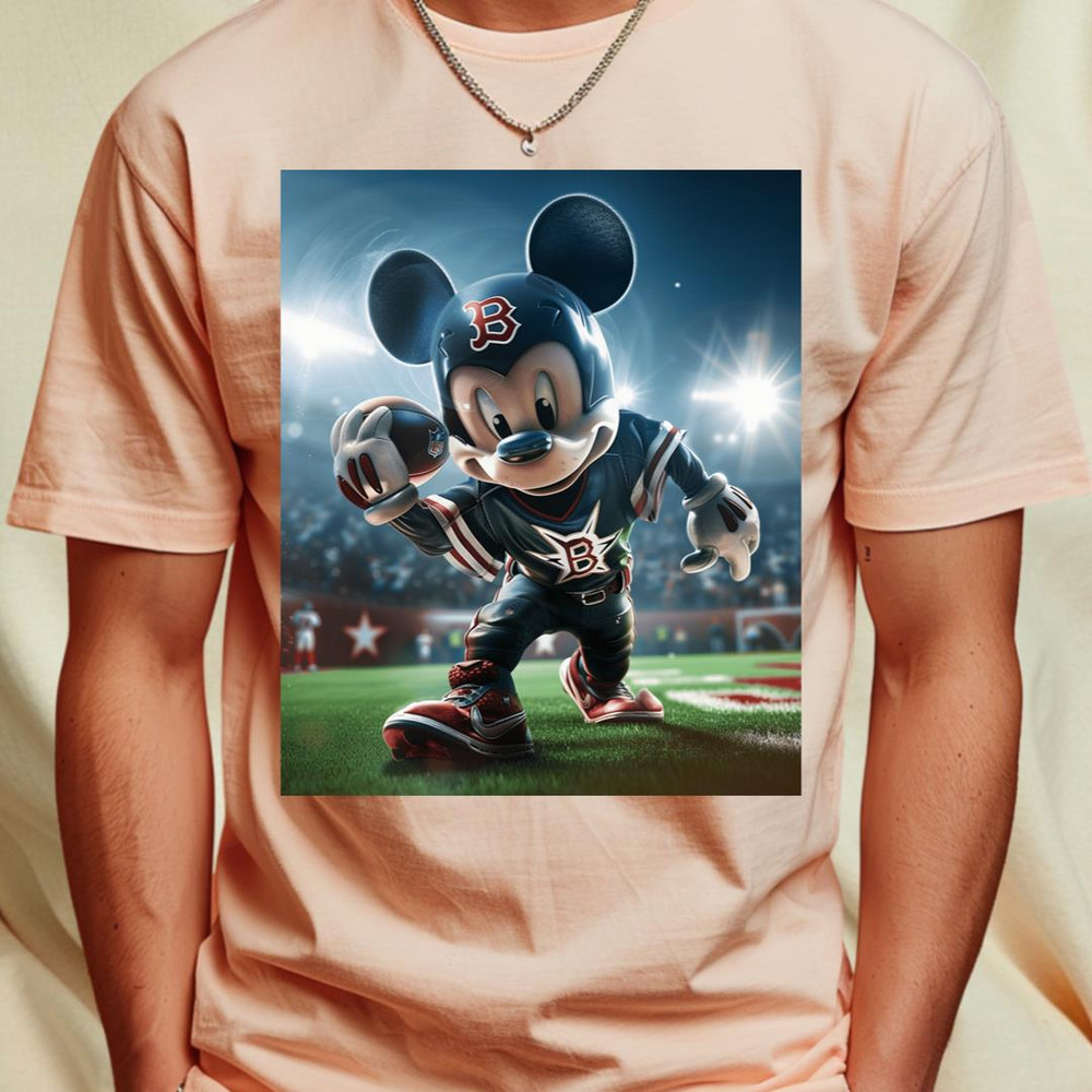 Micky Mouse Vs Boston Red Sox logo (260)_T-Shirt_File PNG.jpg