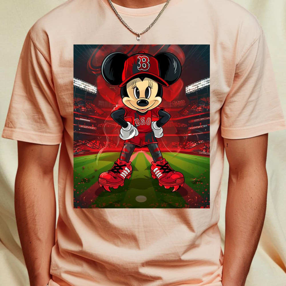Micky Mouse Vs Boston Red Sox logo (291)_T-Shirt_File PNG.jpg