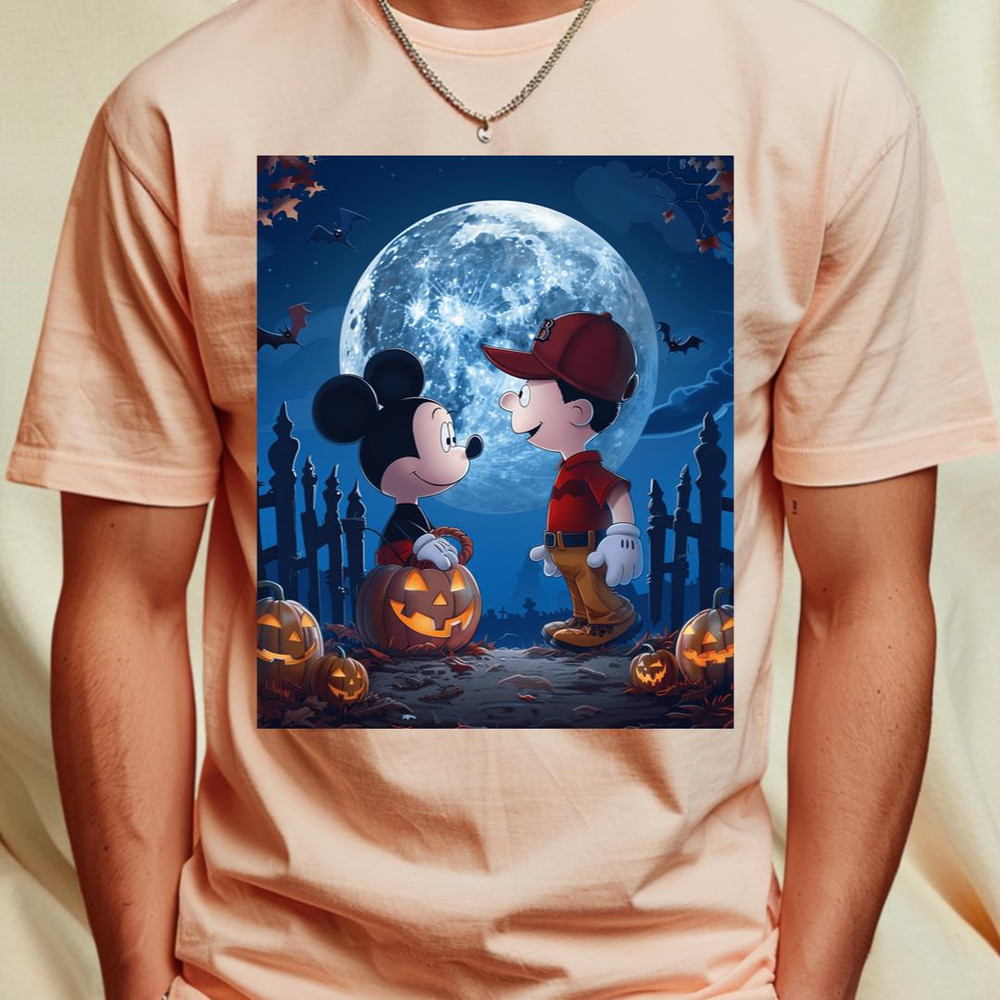Micky Mouse Vs Boston Red Sox logo (307)_T-Shirt_File PNG.jpg