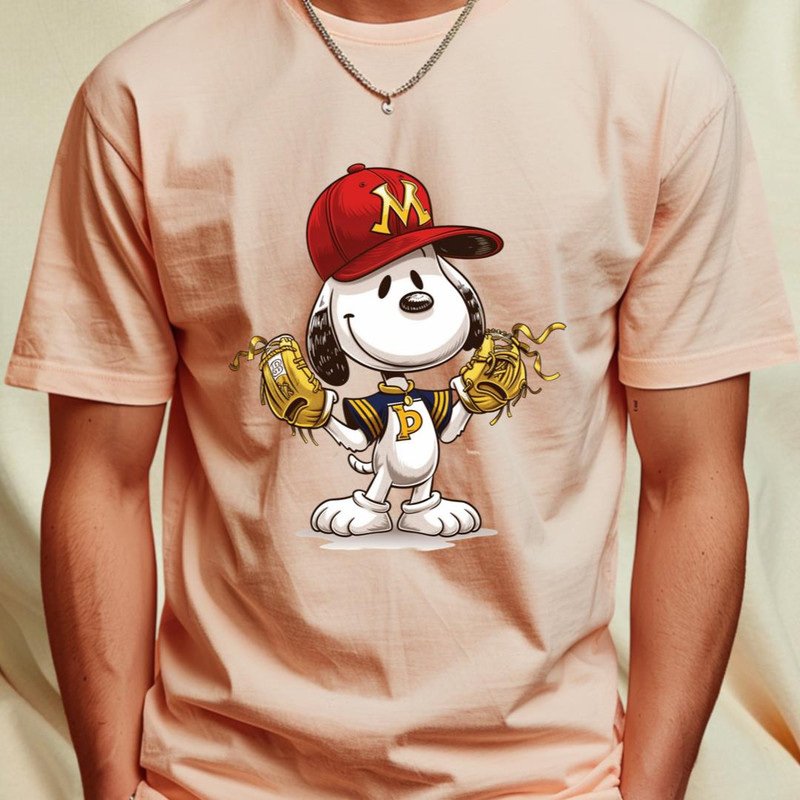 Snoopy Vs Milwaukee Brewers logo (154)_T-Shirt_File PNG.jpg