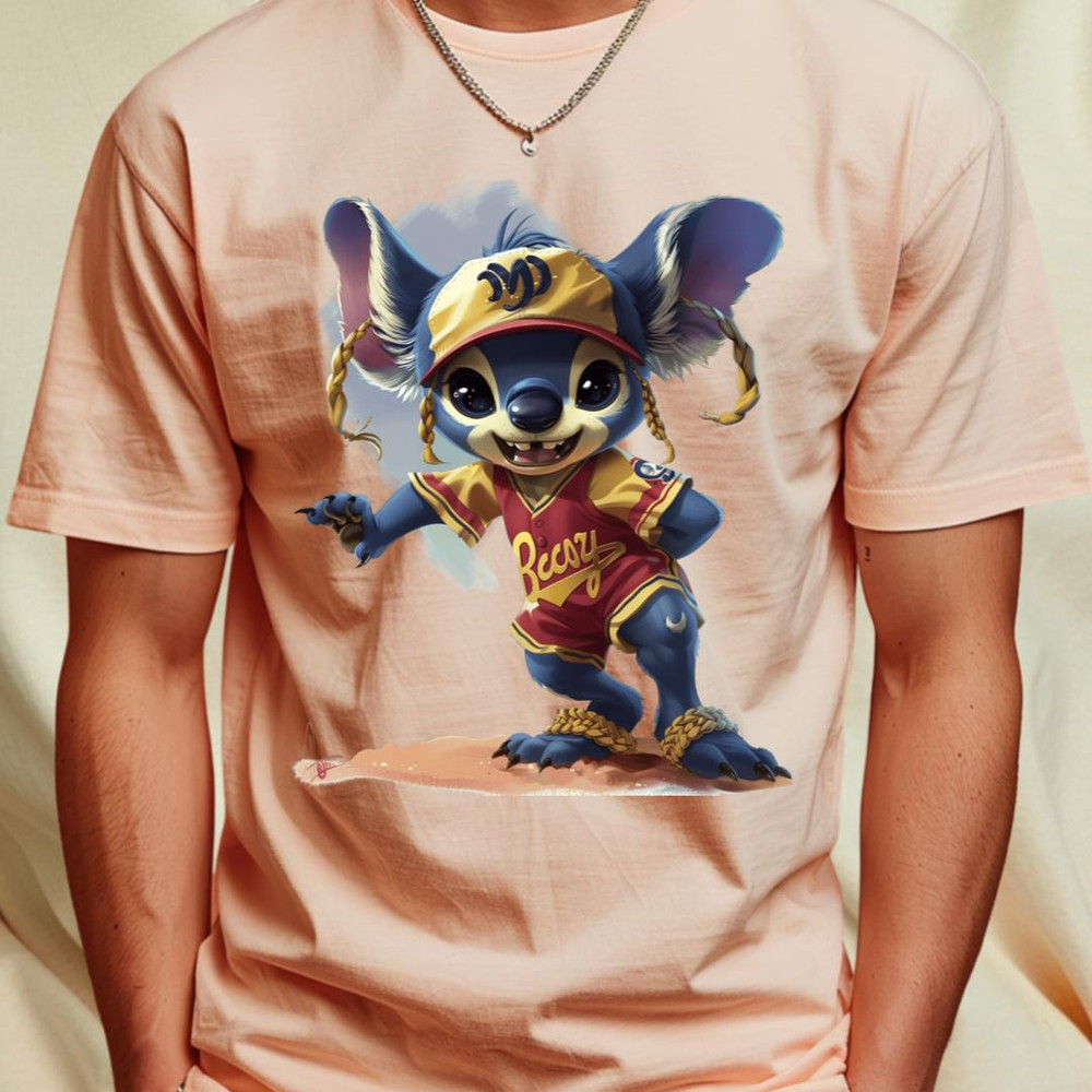 Stitch Vs Milwaukee Brewers logo (127)_T-Shirt_File PNG.jpg