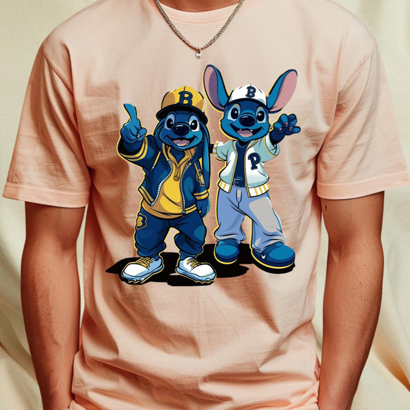 Stitch Vs Milwaukee Brewers logo (174)_T-Shirt_File PNG.jpg