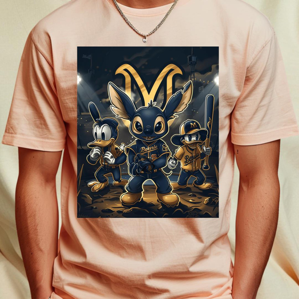 Stitch Vs Milwaukee Brewers logo (306)_T-Shirt_File PNG.jpg