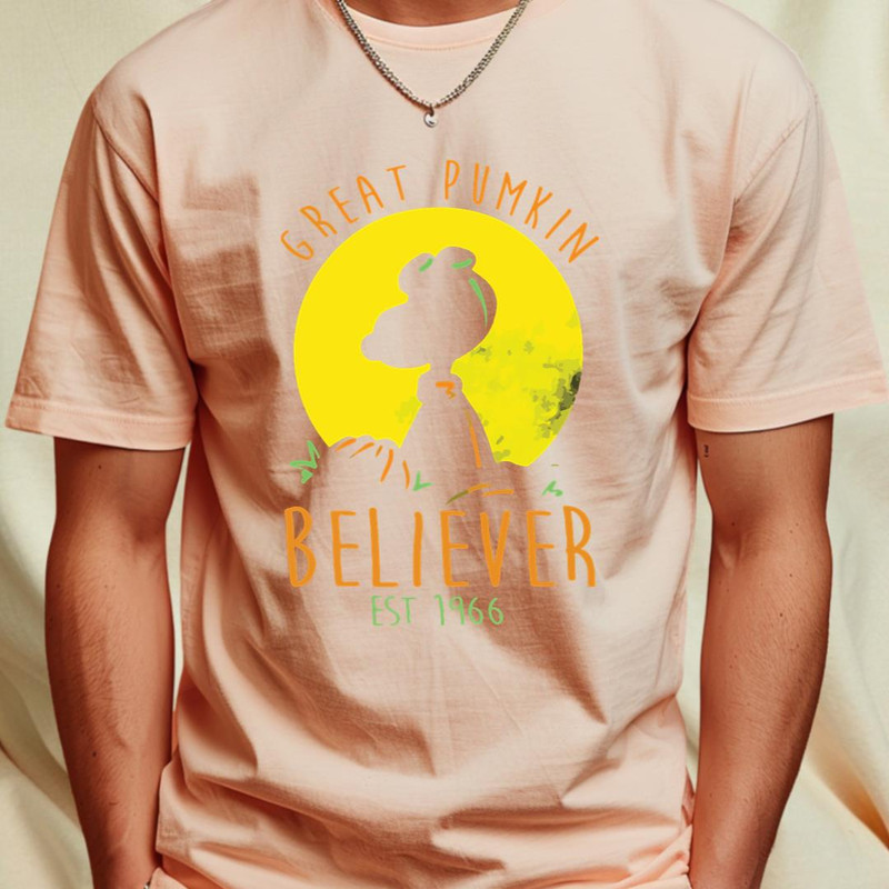 Great Pumpkin Believer - Halloween Essential T-Shirt 1_T-Shirt_File PNG.jpg