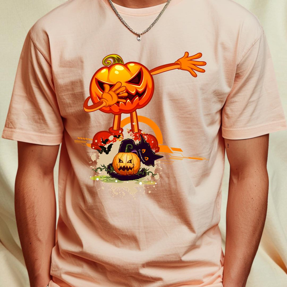 Halloween Pumpkins Dabbing Pumpkins funny shirt Essential T-Shirt 26_T-Shirt_File PNG.jpg