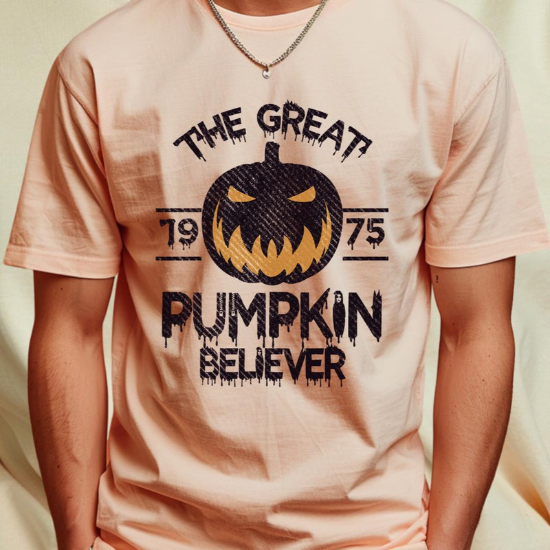 Vintage Great Pumpkin Believer Since 1975 Halloween  Essential T-Shirt 16_T-Shirt_File PNG.jpg