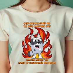 angry muffin - bluey friends png, bluey png