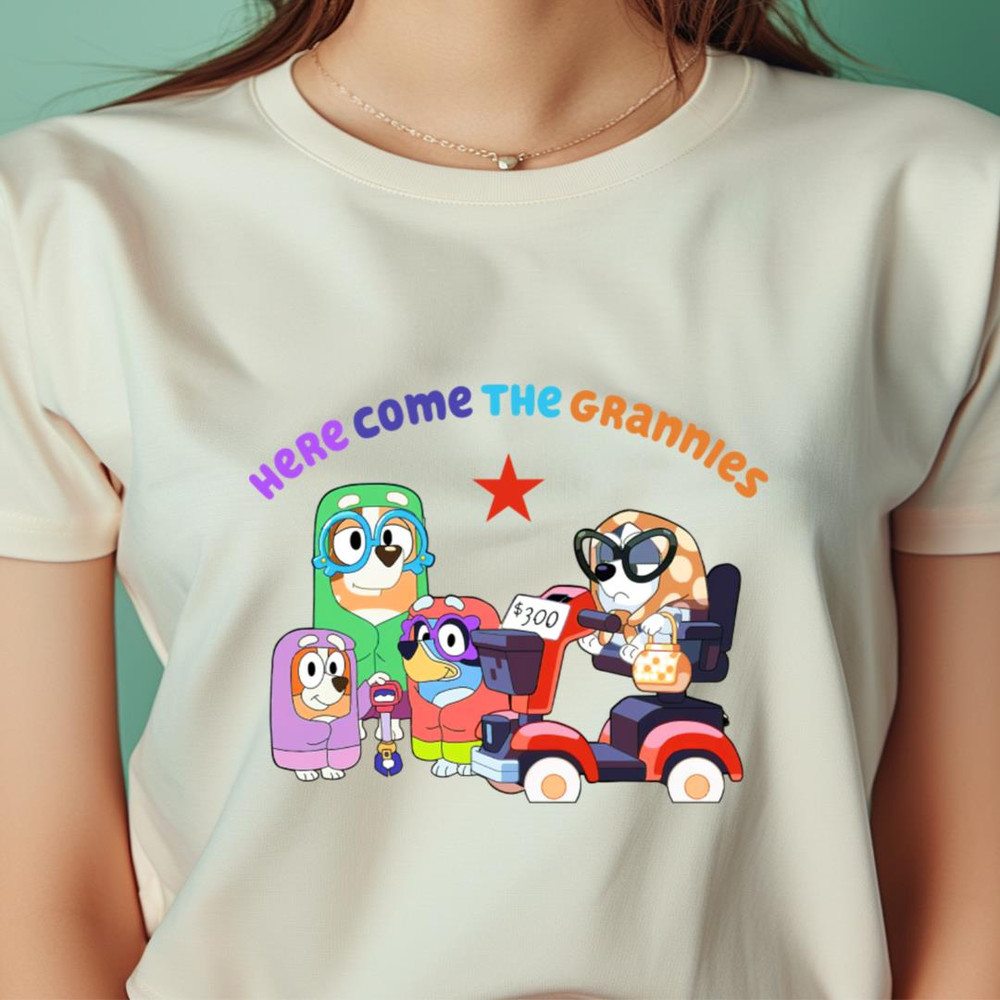 Bluey Grannies Here Come - Bluey Funventures PNG, Bluey PNG.jpg