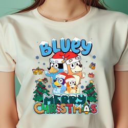 bluey merry christmas - bluey playmates png, bluey png