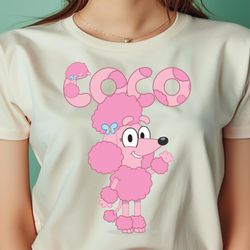 coco is good friends - bluey revels png, bluey png