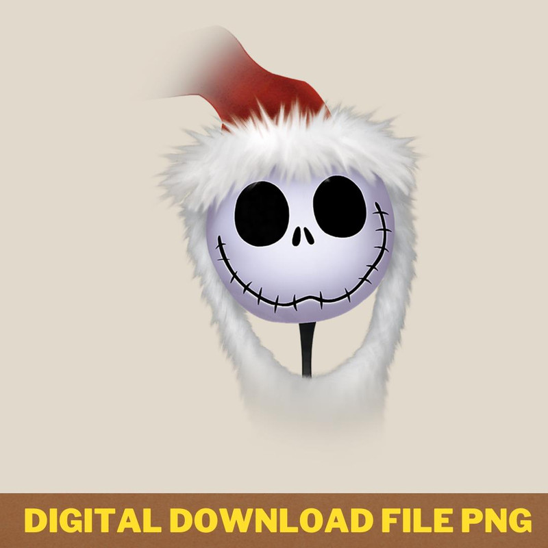 Disney Santa Jack Skellington Holiday Premium T-Shirt.png PNG, Jack Skellington PNG, Jack Skellington Digital Png Files_T-Shirt_File PNG.jpg
