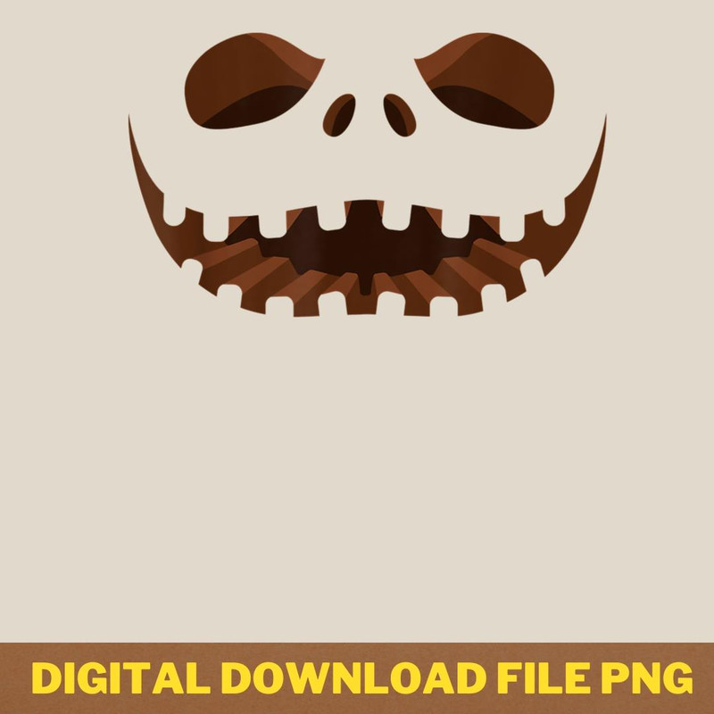 Jack O Lantern Scary Carved Pumpkin Face Halloween Costume T-Shirt 149.png PNG, Jack Skellington PNG, Jack Skellington Digital Png Files_T-Shirt_File PNG.jpg