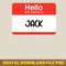 Name Tag For Jack Hello My Name Is Jack T-Shirt 62.png PNG, Jack Skellington PNG, Jack Skellington Digital Png Files_T-Shirt_File PNG.jpg