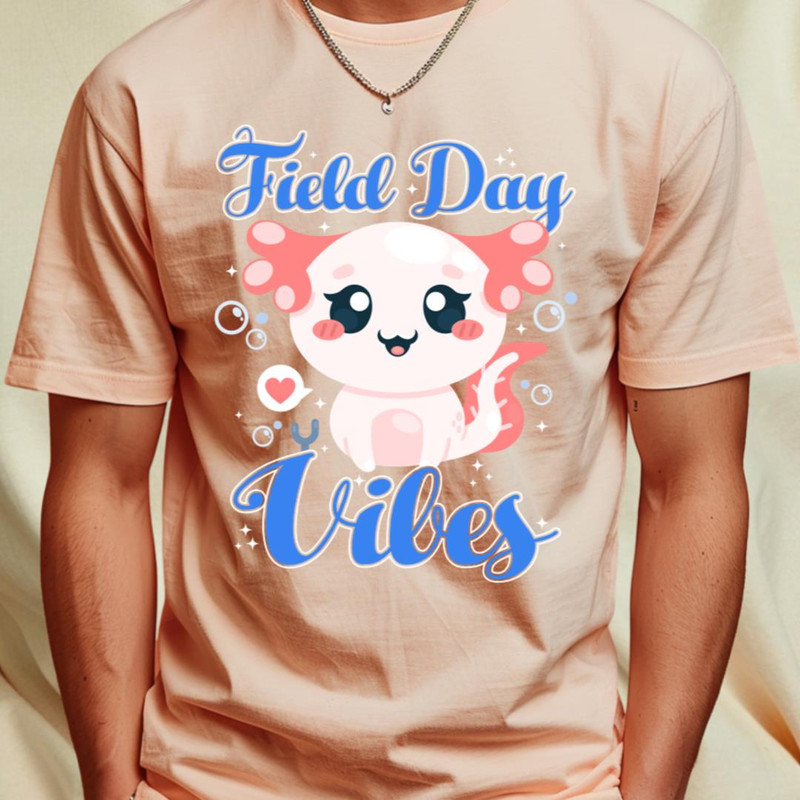 Field Day Axolotl Vibes Kids Last Day of School Blue T-Shirt_T-Shirt_File PNG.jpg
